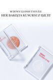 Nemli ve Işıltılı Görünüm Sunan Göz Farı M Dewy Glossy Eyes (Orange Pekoe)