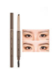 Uzun Süre Kalıcı Asansörlü Kaş Kalemi  Perfect Eyebrow Styler (Brown)
