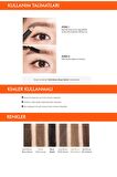 Bulaşmayan Kalıcı Doğal Kaş Kalemi  Smudge Proof Wood Brow (Gray Brown)
