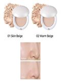 Tonymoly The Shocking Pact Makyaj Sabitleyici Pudra 13 gr 02 Sıcak Bej Renk Spf 50+ PA++++