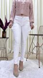 YÜKSEK BEL SKINNY JEAN KADIN PANTOLON ZARA LİKRALI