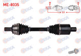 MERCEDES GLK-SERİSİ X204 350 CDI SOL ÖN AKS KOMPLE 2012-2015 ARASI 2043300585 2213300185