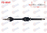 FORD TRANSİT CUSTOM V362 SAĞ ÖN AKS KOMPLE UZUN ŞASE 2.2 TDCI - 2.0 TDCI 2012 SONRASI GP.FD-8069