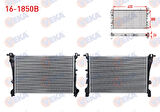 FİAT 500L 0.9 - 1.3 MJT - 1.4i - 1.6 MJT SU RADYATÖRÜ BRAZİNG 2012 SONRASI 51887947 51963267