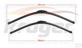 HONDA CİVİC SEDAN (FB) / CİVİC HB ÖN SİLECEK TAKIMI 2006-2012 ARASI 76620-SMG-G01