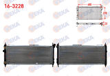 OPEL CORSA B 1.2i 16v SU RADYATÖRÜ MEKANİK A-T 1993-2000 ARASI 1300153 52459322 53631