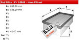 SKODA FABİA 1.4 16V HAVA FİLTRESİ 036129620D 036198620 NS-20902