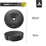 65 Kg Halter Seti, Dambıl Seti ve Fitness Ağırlık Seti