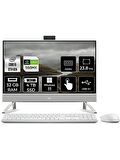 DELL İNSPİRON 5410 i5 1235U 32GB RAM 4TB SSD MX550/2GB 23.8 FHD W11P ALL IN ONE PC I5410AIO1305