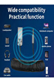 USB Wireless Bluetooth Araç Kiti