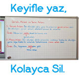 Kareli Yazı Tahtası folyosu-Yapışkanlı 100x300 cm