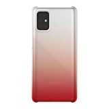 WITS Galaxy A71 ile Uyumlu Koruyucu Kılıf Kırmızı GP-FPA715WSBRW