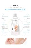 Hipoalerjenik Nemlendirici Cilt Pürüzsüzleştirici ve Gözenek Açıcı Parfüm İçermeyen Baby Aroma Oil