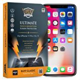 Buff iPhone X Darbe Emici Ekran Koruyucu Film