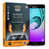Buff 2016 Galaxy A7 ile Uyumlu Darbe Emici Ekran Koruyucu Film