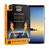 Buﬀ Galaxy Note 8 ile Uyumlu 3D ile Uyumlu Ekran Koruyucu