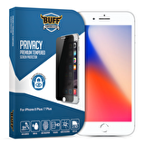 Buff iPhone 8 Plus / 7 Plus Privacy Ekran Koruyucu