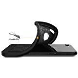 Buff iPhone 7 Plus ile Uyumlu Black Armor Kılıf