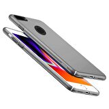 Buff iPhone 7 Plus ile Uyumlu Slim Fit Kılıf Silver