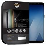 Buff Galaxy A8 2018 ile Uyumlu Darbe Emici Ekran Koruyucu Film