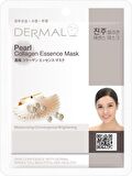 DERMAL Aydınlatıcı, Nemlendirici İnci Özlü Kolajen Gece Maske X10 Adet 