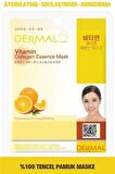 DERMAL Aydınlatıcı, Sıkılaştırıcı, Arındırıcı Vitamin Özlü Kolajen Maske X10 Adet