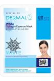 Dermal Aydınlatıcı, Nemlendirici, Sıkılaştırıcı Beyaz Kolajen Maske X10 Adet