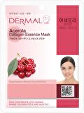 DERMAL Yenileyici, Nemlendirici, Besleyici Barbados Kirazı Özlü Kolajen Maske X10