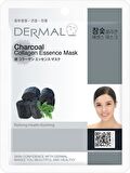 DERMAL  Arındırıcı ve Pürüzsüzleştirici Kömür Özlü Kolajen Maske X10 Adet