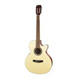 CEC1 OP Naturel Elektro Klasik Gitar Profesyonel