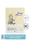 İnci Özü İçeren Aydınlatıcı Kağıt Maske Esfolio Pearl Essence Mask Sheet