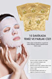 Teresia Premium Gold Mask – Altın Özlü Yoğun Nem & Aydınlatıcı Kağıt Maske