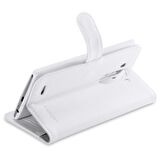 Spigen LG G3 ile Uyumlu Kılıf Slim Wallet S Cüzdan White