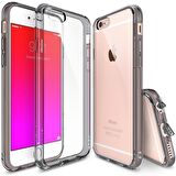 Ringke Fusion iPhone 6s Plus/ 6 Plus ile Uyumlu KIlıf Smoke Black