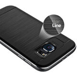 Verus Galaxy S6 Case Iron Shield Kılıf Titanium