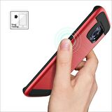 VRS Design Galaxy S6 Edge Verge Kılıf Crimson Red