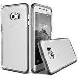 Verus Galaxy S6 Edge Plus Crystal Bumper Kılıf Steel Silver