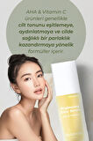 Cilt Tonu Dengeleyici Ve Leke Karşıtı Bakım Seti - Aha Ve C Vitamini Içerikli Krem & Serum