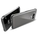 Spigen LG G5 ile Uyumlu Kılıf Crystal Shell Dark Crystal