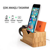 Spigen Apple Uyumlu Watch + iPhone Standı S370