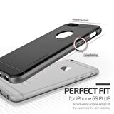 Verus iPhone 6/ 6S Plus Kılıf New High Pro Shield  Steel Silver