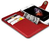 VRS Design iPhone 8 / 7 Native Diary Kılıf Wine