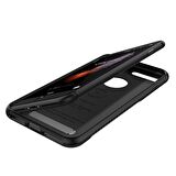 VRS iPhone 7 Plus Carbon Fit Kılıf Black