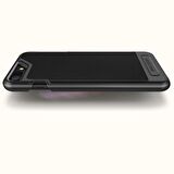VRS Design iPhone 8 Plus / 7 Plus Simpli Mod Kılıf Black