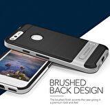 VRS Design Google Pixel ile Uyumlu High Pro Shield Kılıf Light Silver