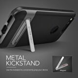 VRS Design Google Pixel ile Uyumlu High Pro Shield Kılıf Dark Silver