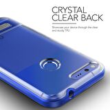 VRS Design Google Pixel XL ile Uyumlu Crystal Bumper Kılıf Blue