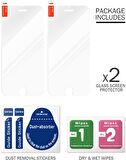 VRS iPhone 8 Plus/7 Plus Glassic 2 Adet Ekran Koruyucu