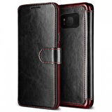 VRS Design Galaxy S8 ile Uyumlu Layered Dandy Kılıf-Black