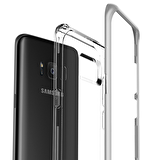 Verus Galaxy S8 Crystal Bumper Kılıf Light Silver
